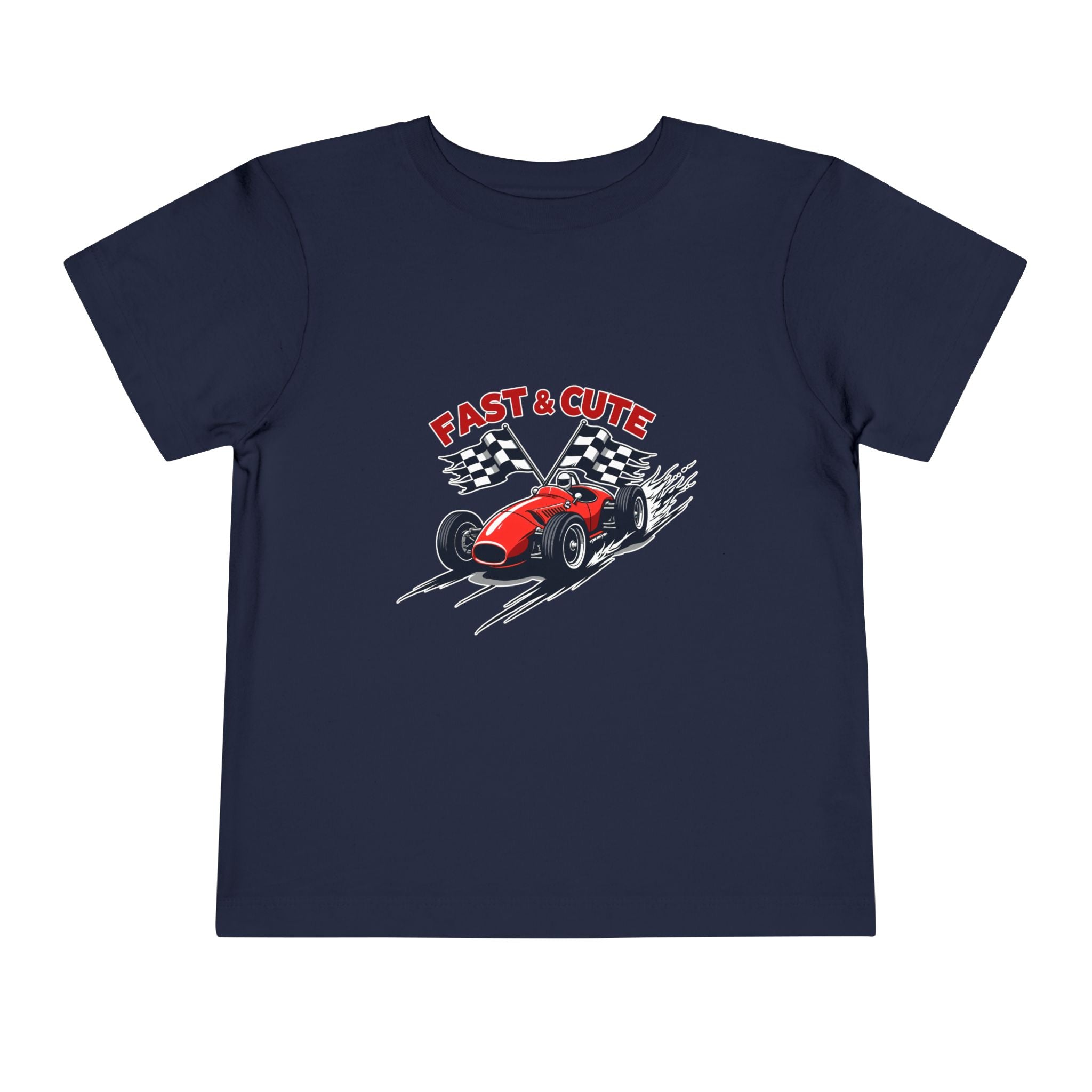 Fast & Cute Car Kids T-Shirt
