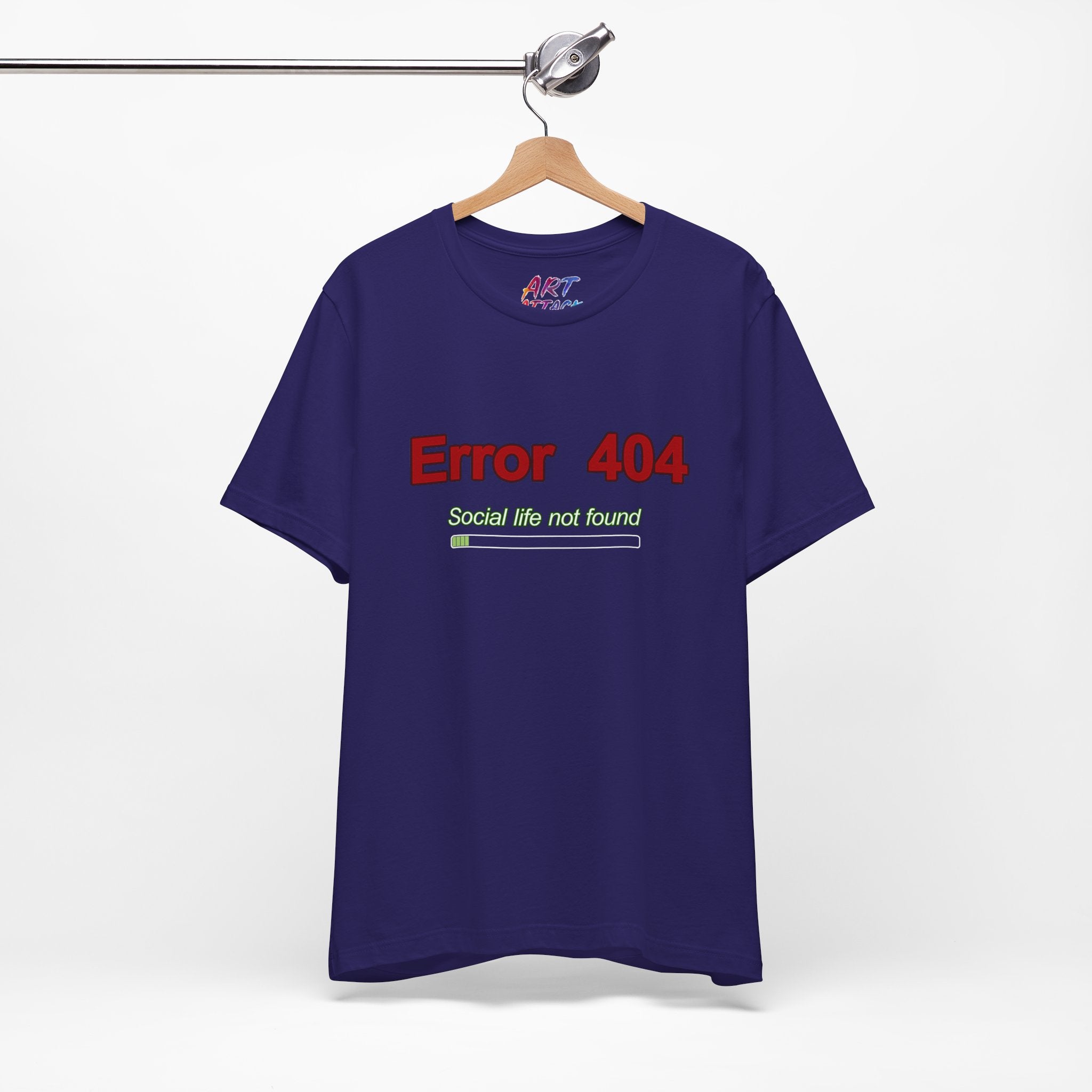 Error 404 - Social Life Not Found T-Shirt