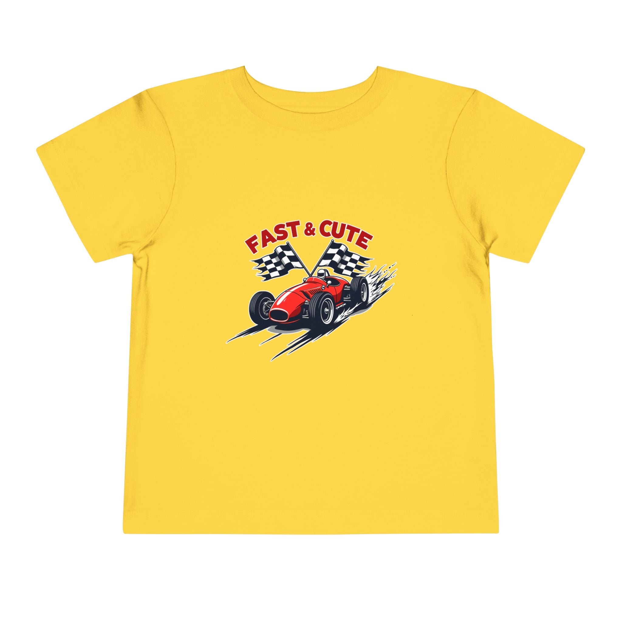 Fast & Cute Car Kids T-Shirt