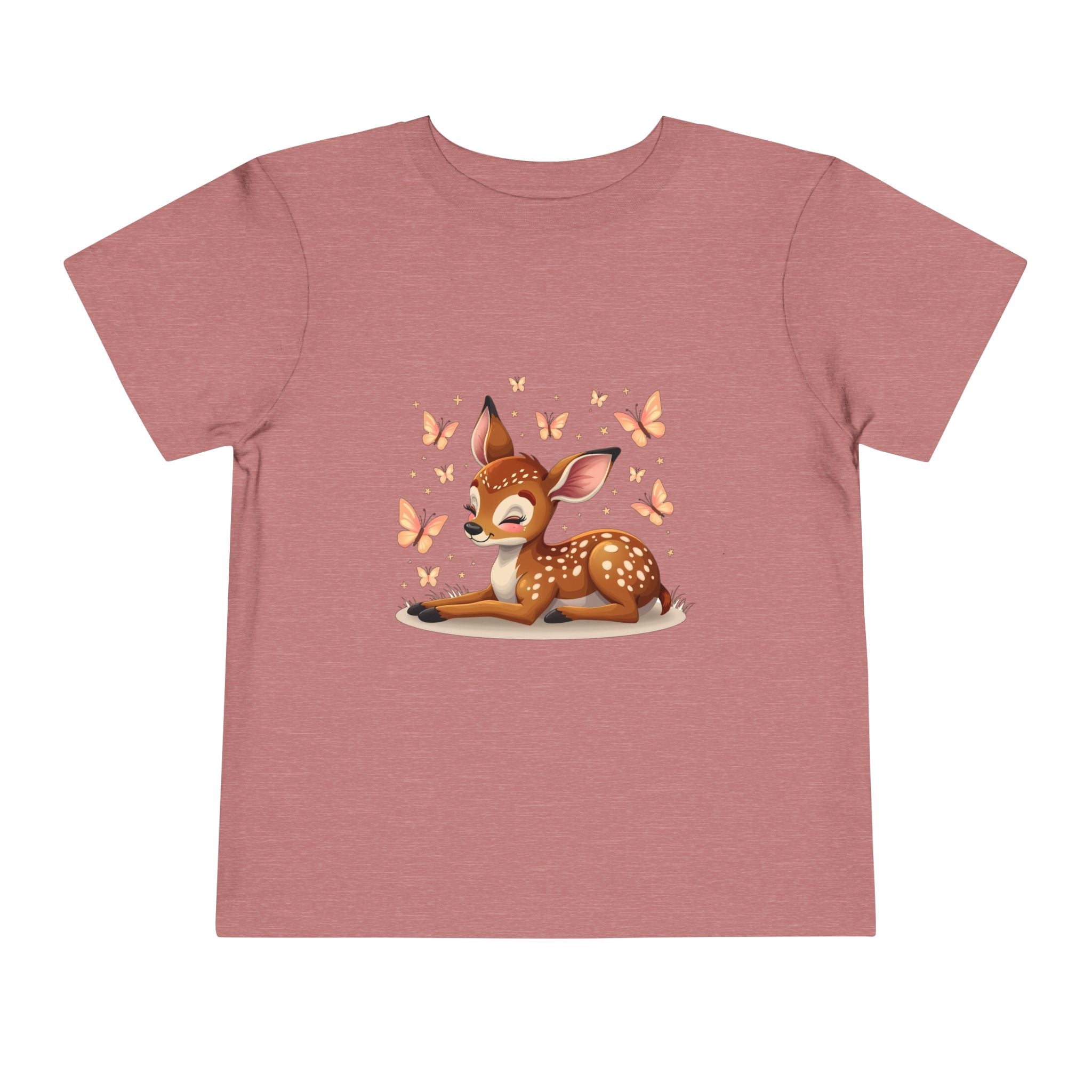 Cute Woodland Fawn Kids T-Shirt