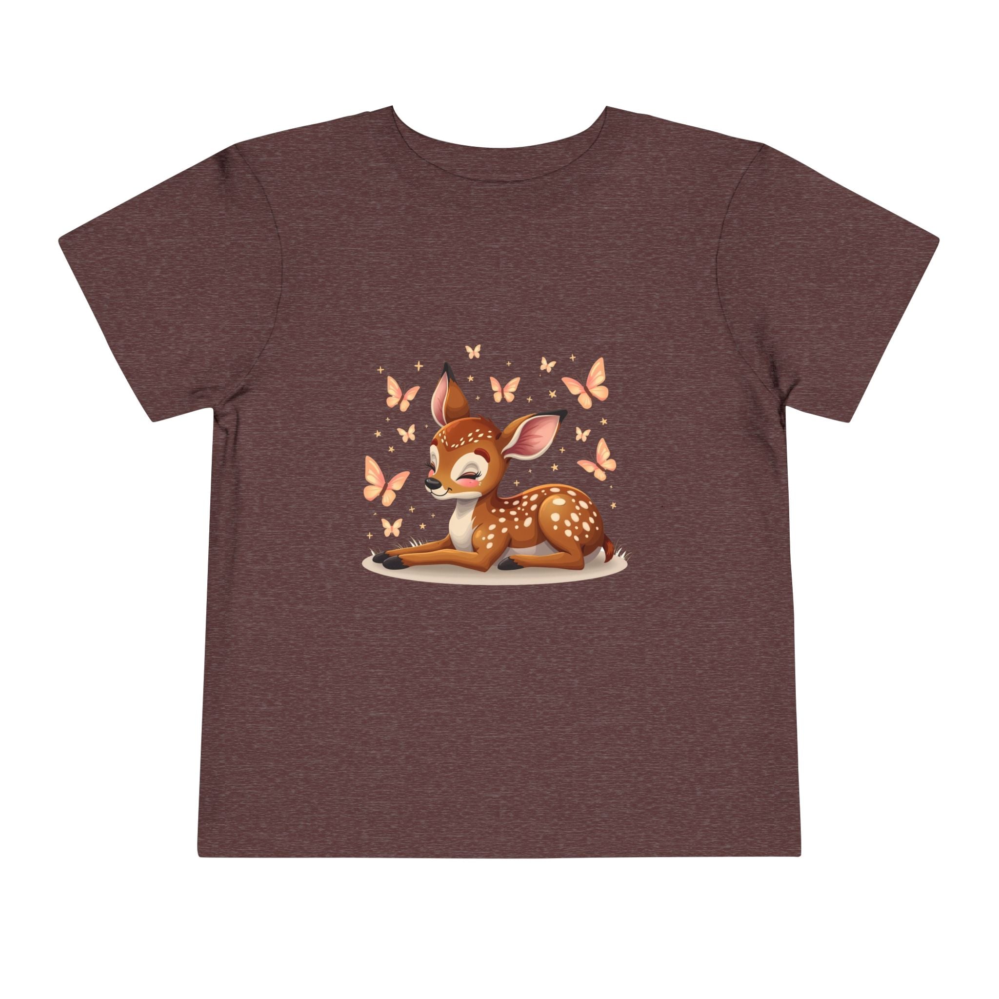 Cute Woodland Fawn Kids T-Shirt