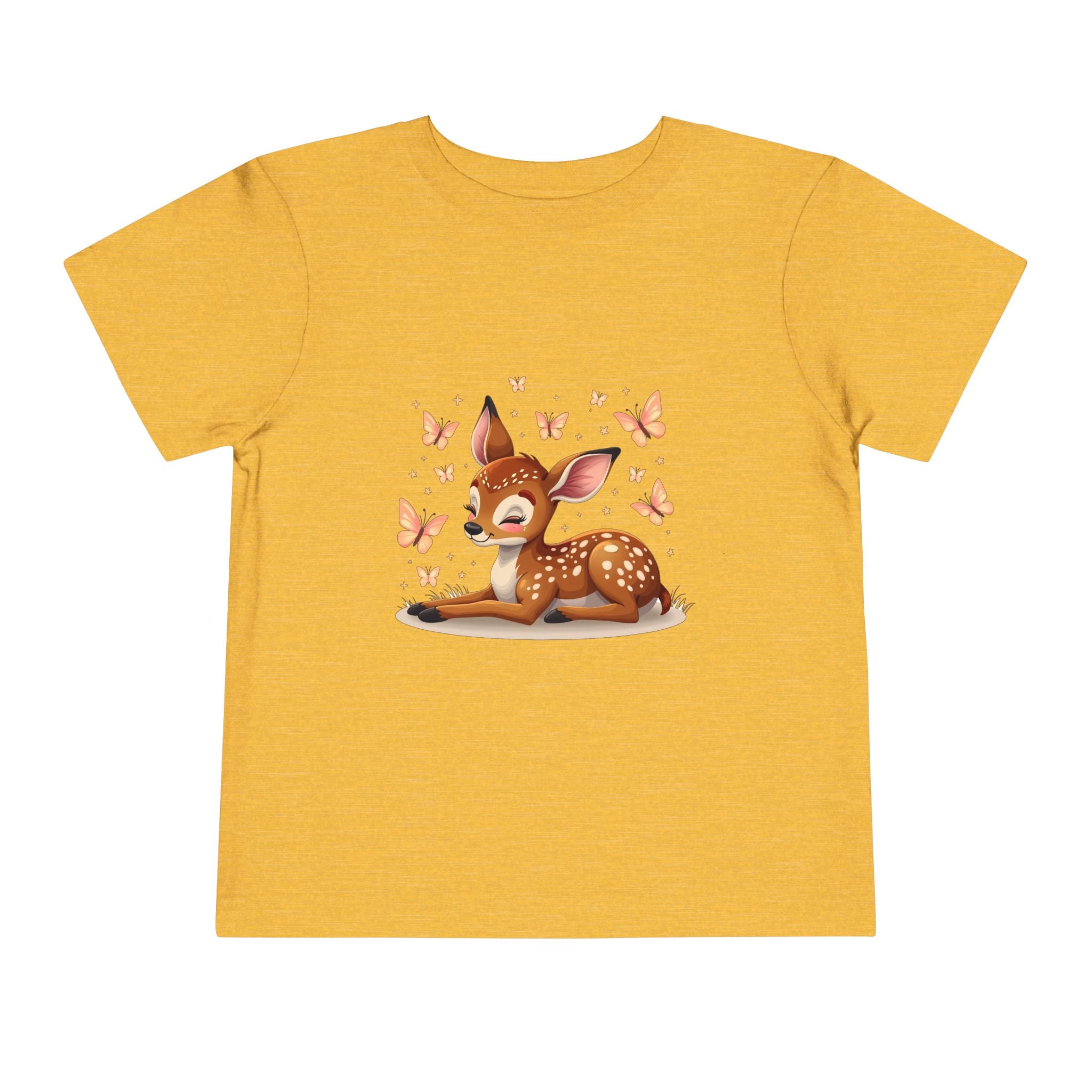 Cute Woodland Fawn Kids T-Shirt