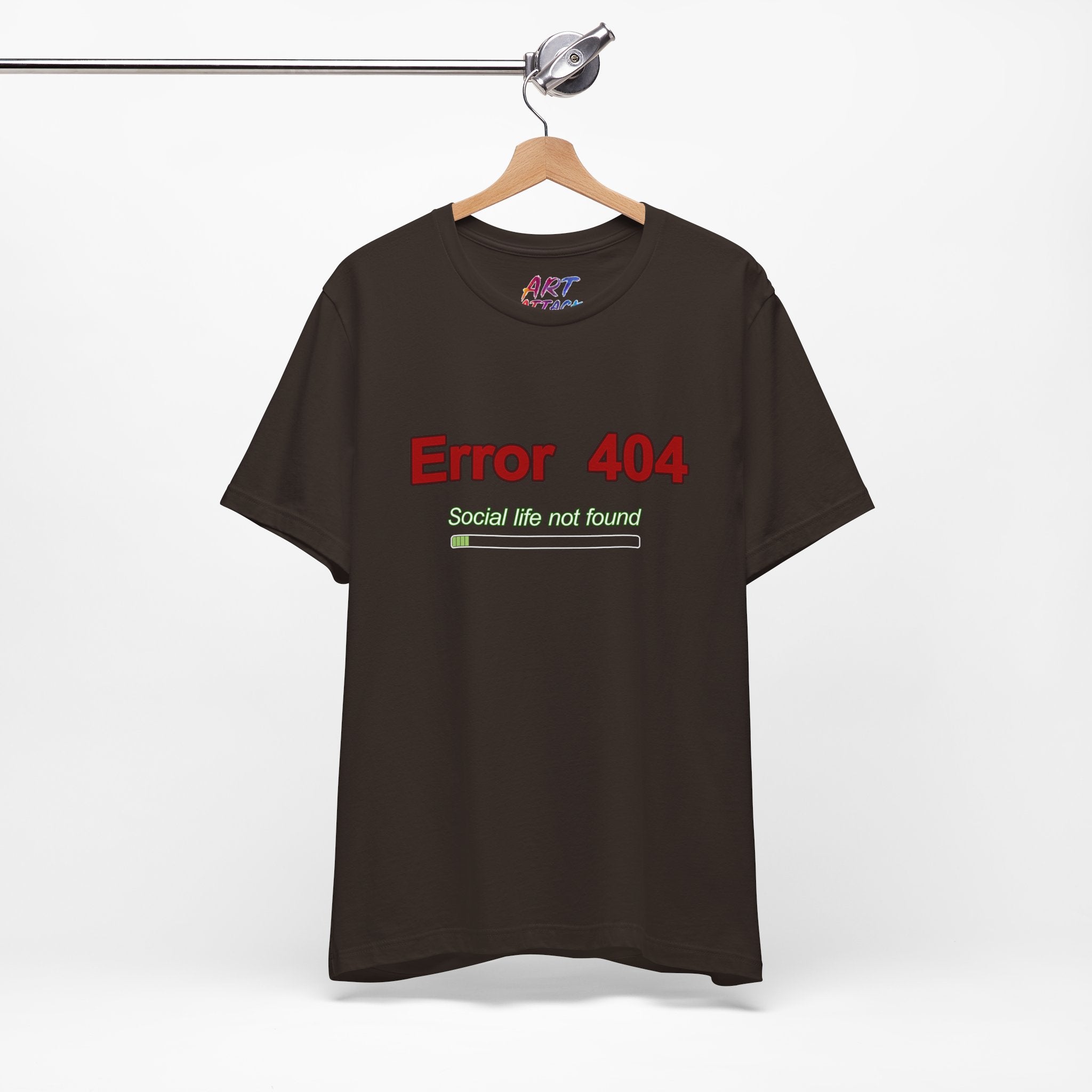 Error 404 - Social Life Not Found T-Shirt