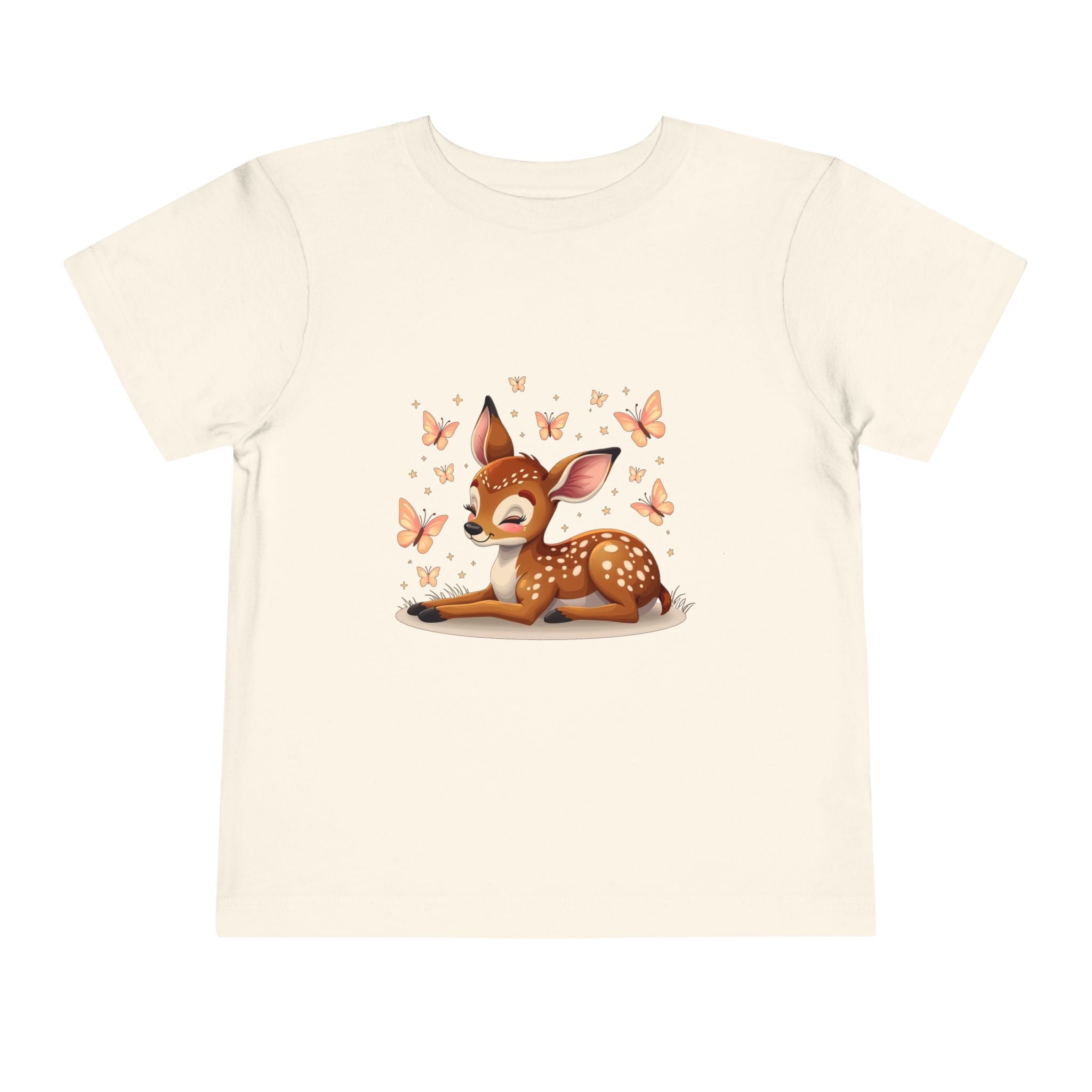 Cute Woodland Fawn Kids T-Shirt