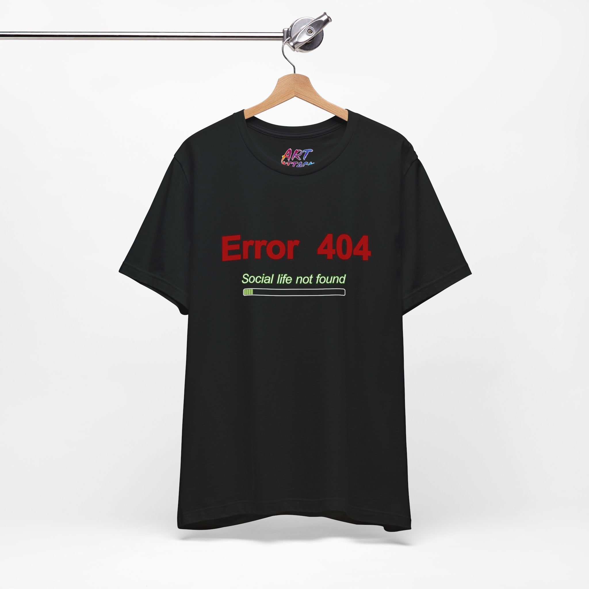 Error 404 - Social Life Not Found T-Shirt