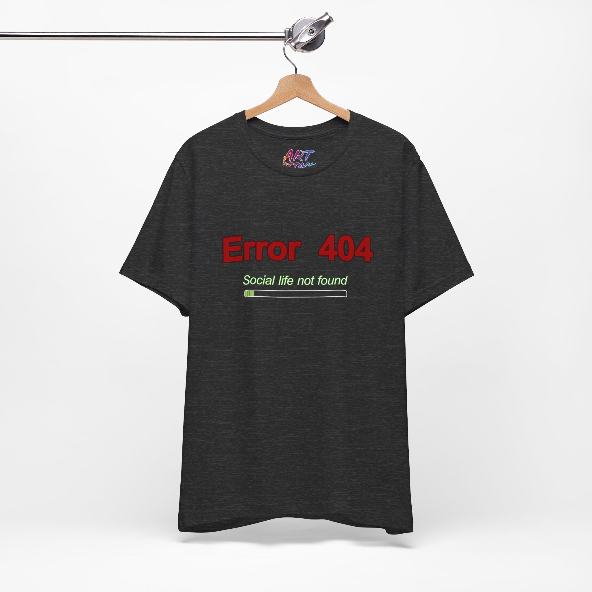 Error 404 - Social Life Not Found T-Shirt