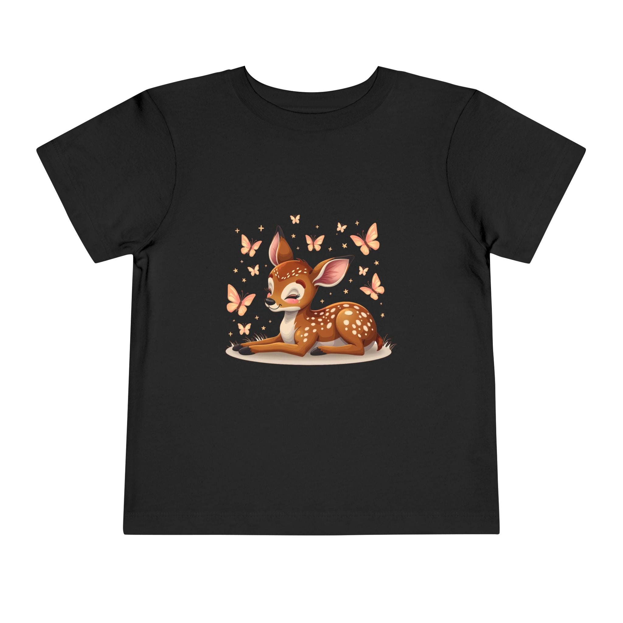Cute Woodland Fawn Kids T-Shirt