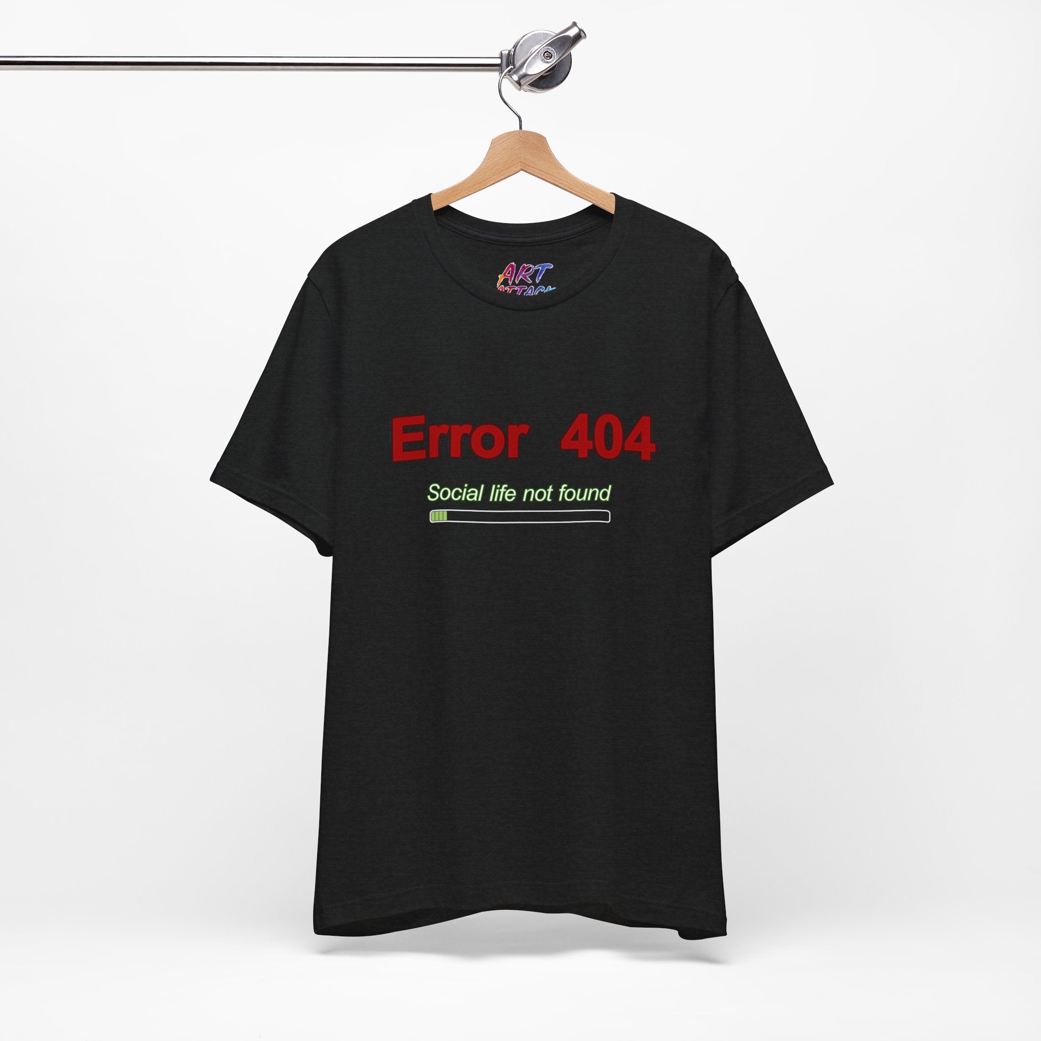 Error 404 - Social Life Not Found T-Shirt