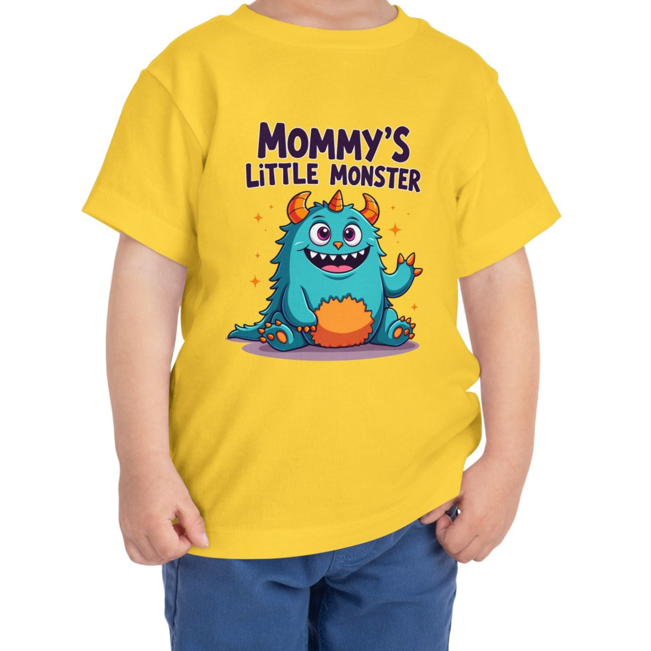 Mommy's Little Monster Kids T-Shirt