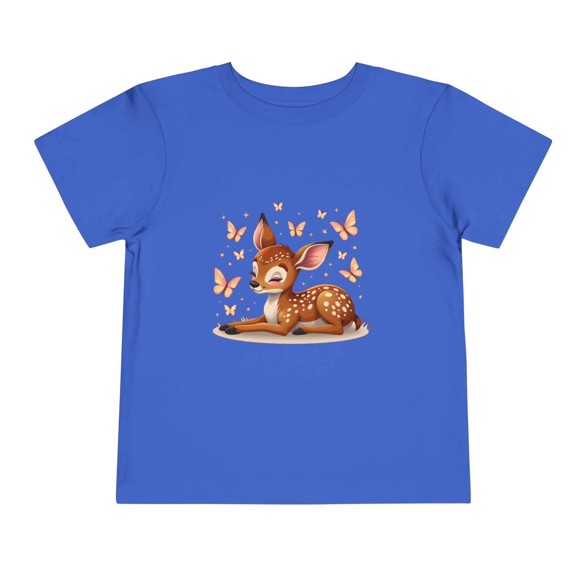 Cute Woodland Fawn Kids T-Shirt