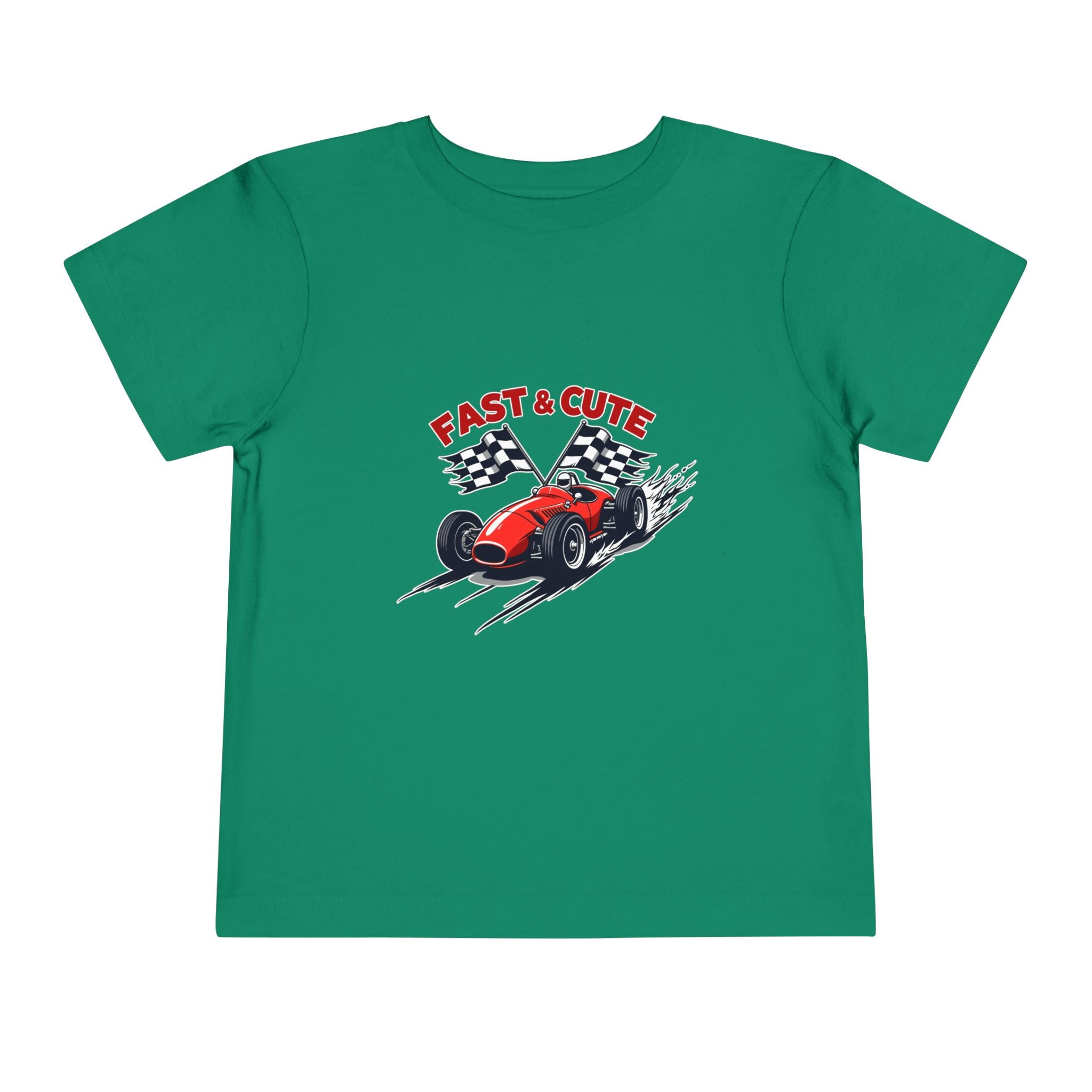 Fast & Cute Car Kids T-Shirt