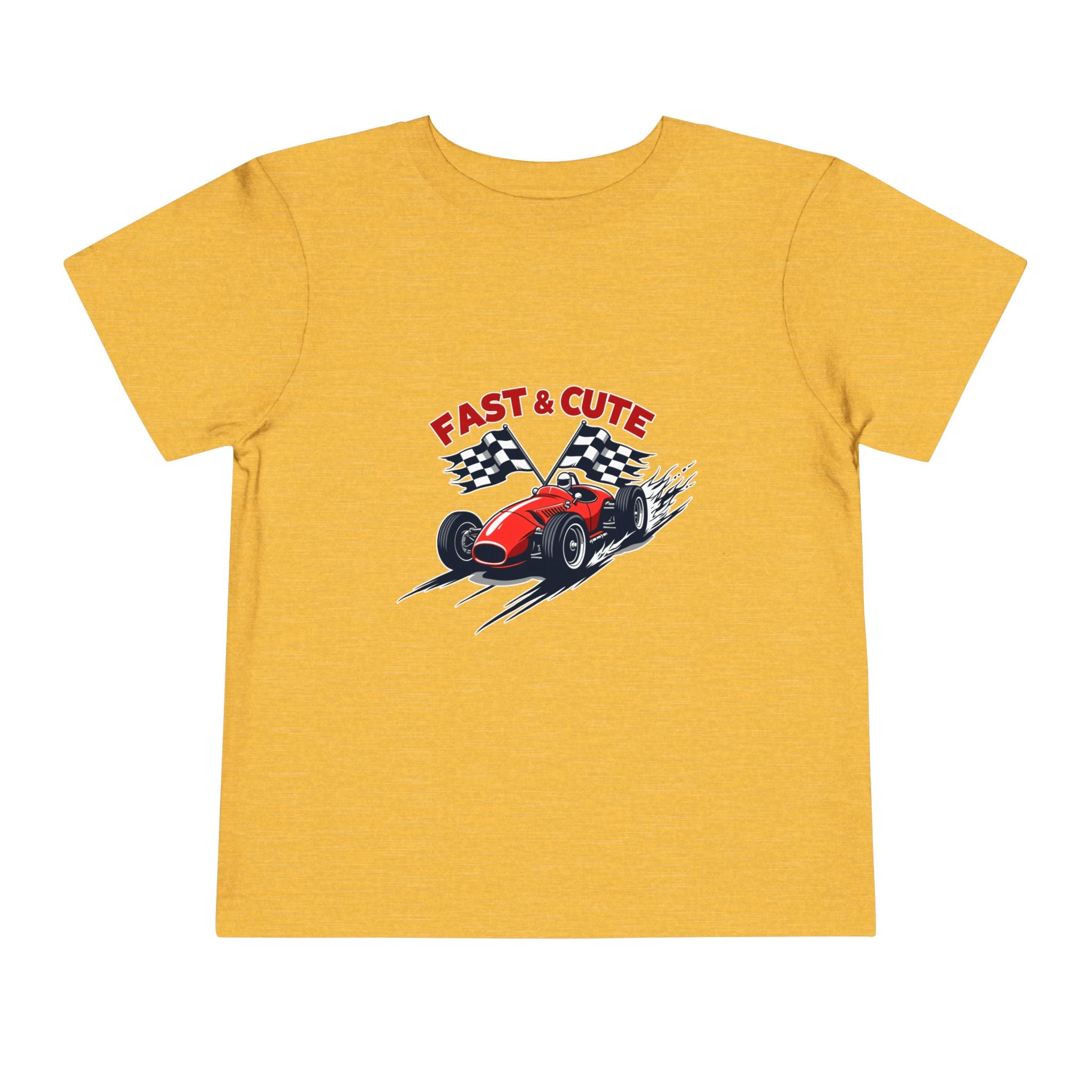 Fast & Cute Car Kids T-Shirt