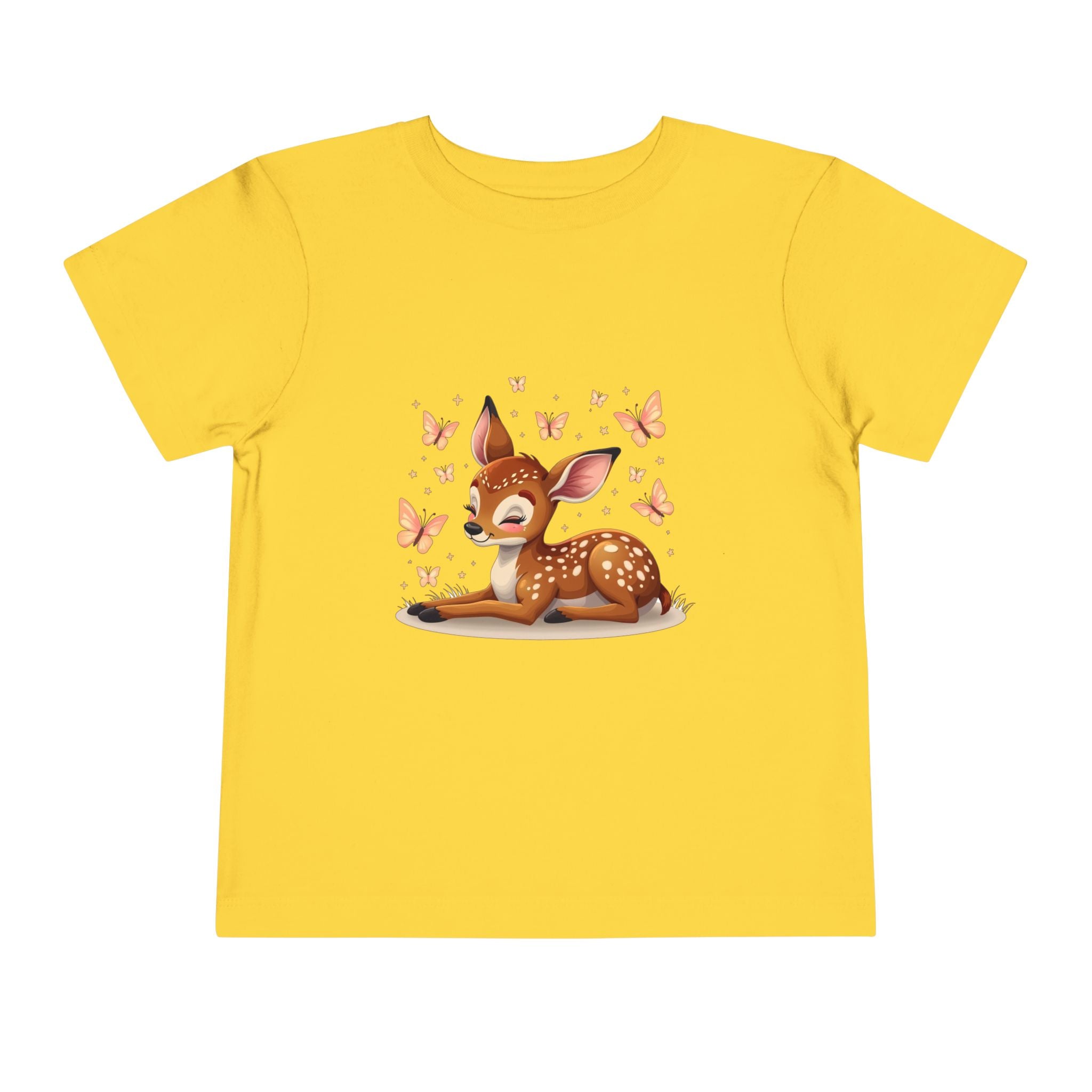 Cute Woodland Fawn Kids T-Shirt