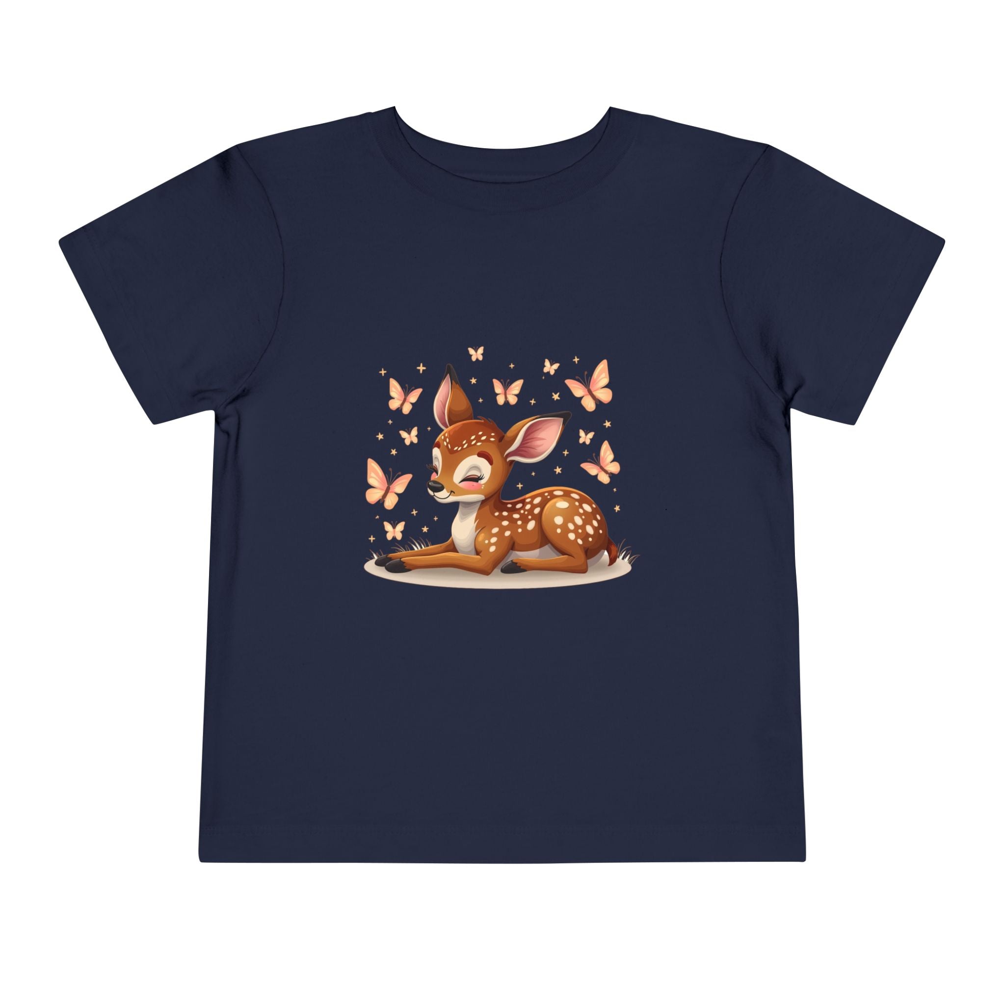 Cute Woodland Fawn Kids T-Shirt