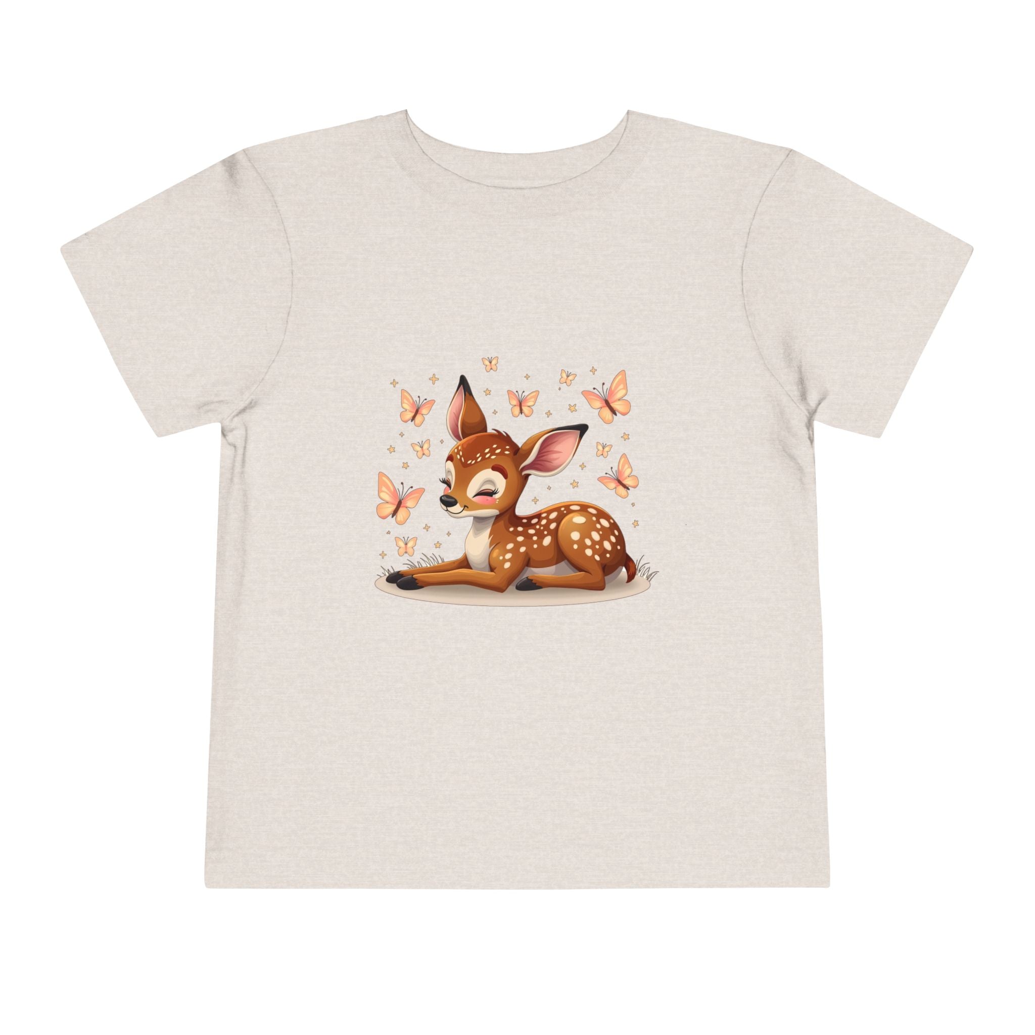 Cute Woodland Fawn Kids T-Shirt