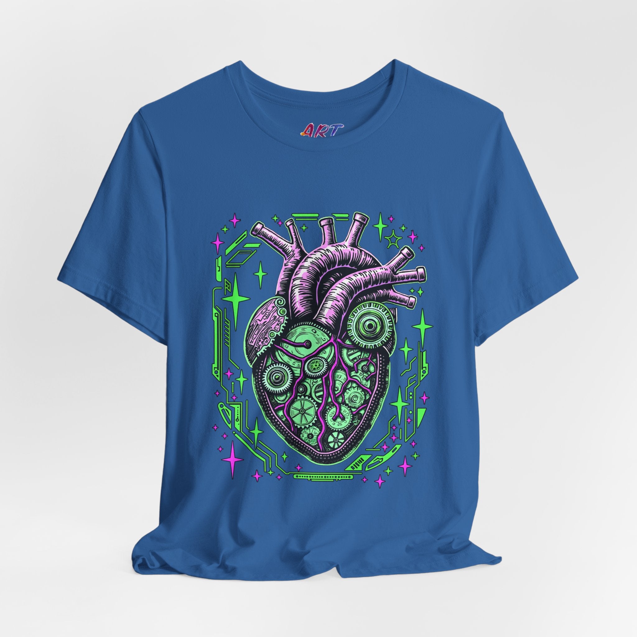 Cyberpunk Mechanical Heart T-Shirt