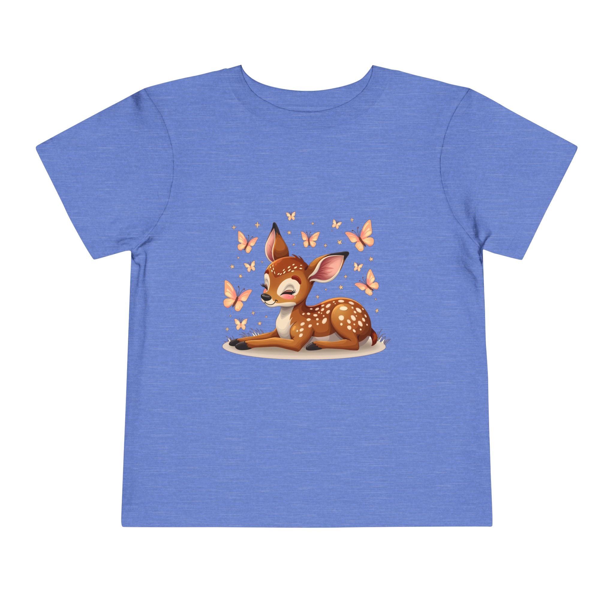 Cute Woodland Fawn Kids T-Shirt