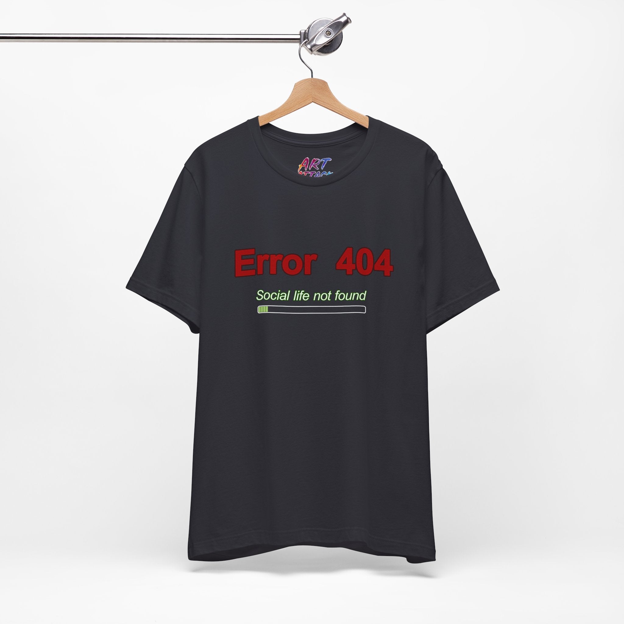 Error 404 - Social Life Not Found T-Shirt
