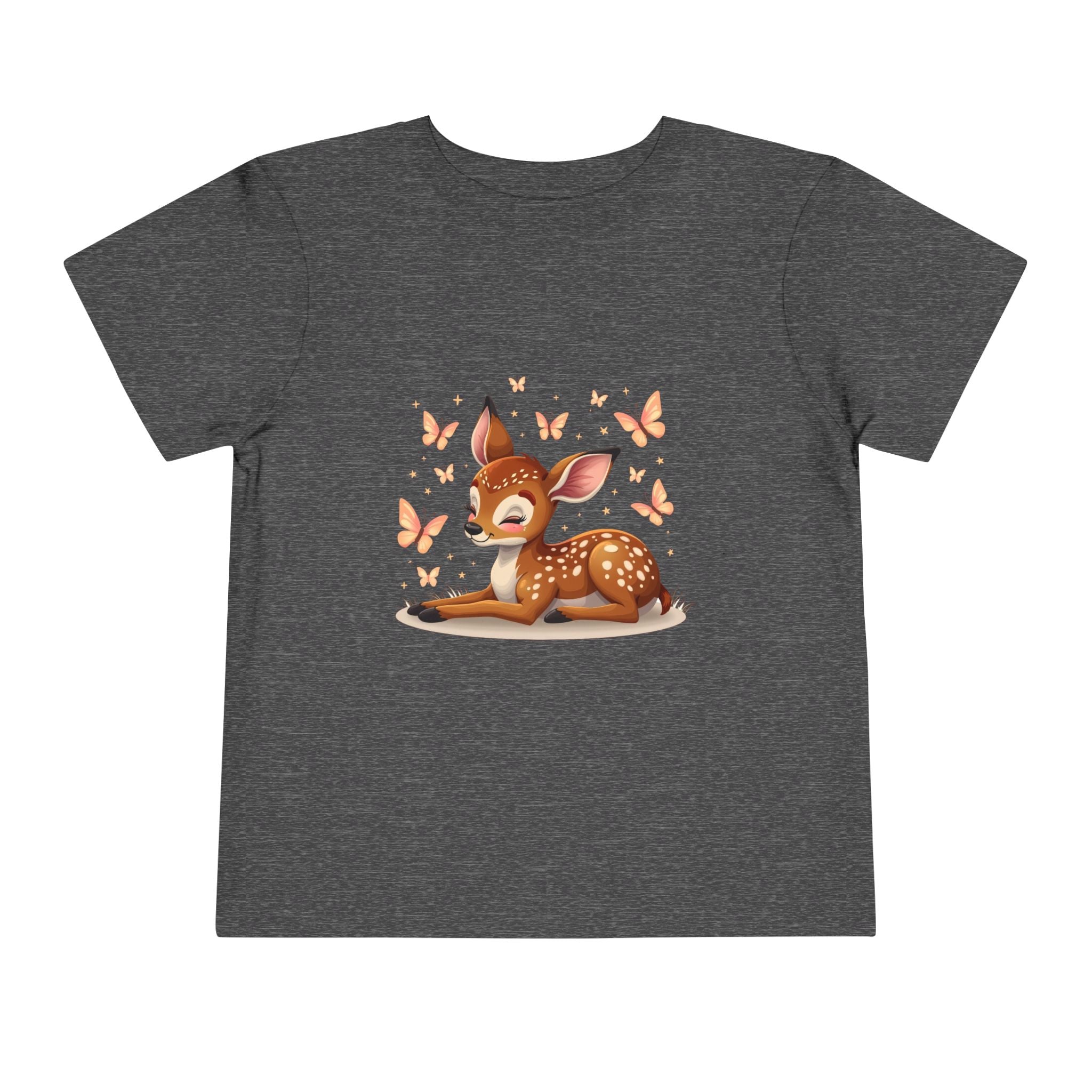 Cute Woodland Fawn Kids T-Shirt