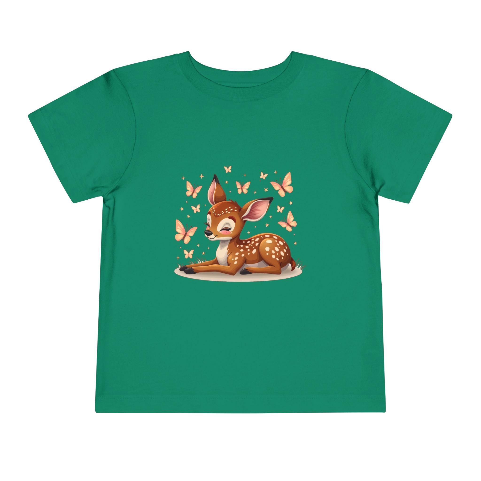 Cute Woodland Fawn Kids T-Shirt