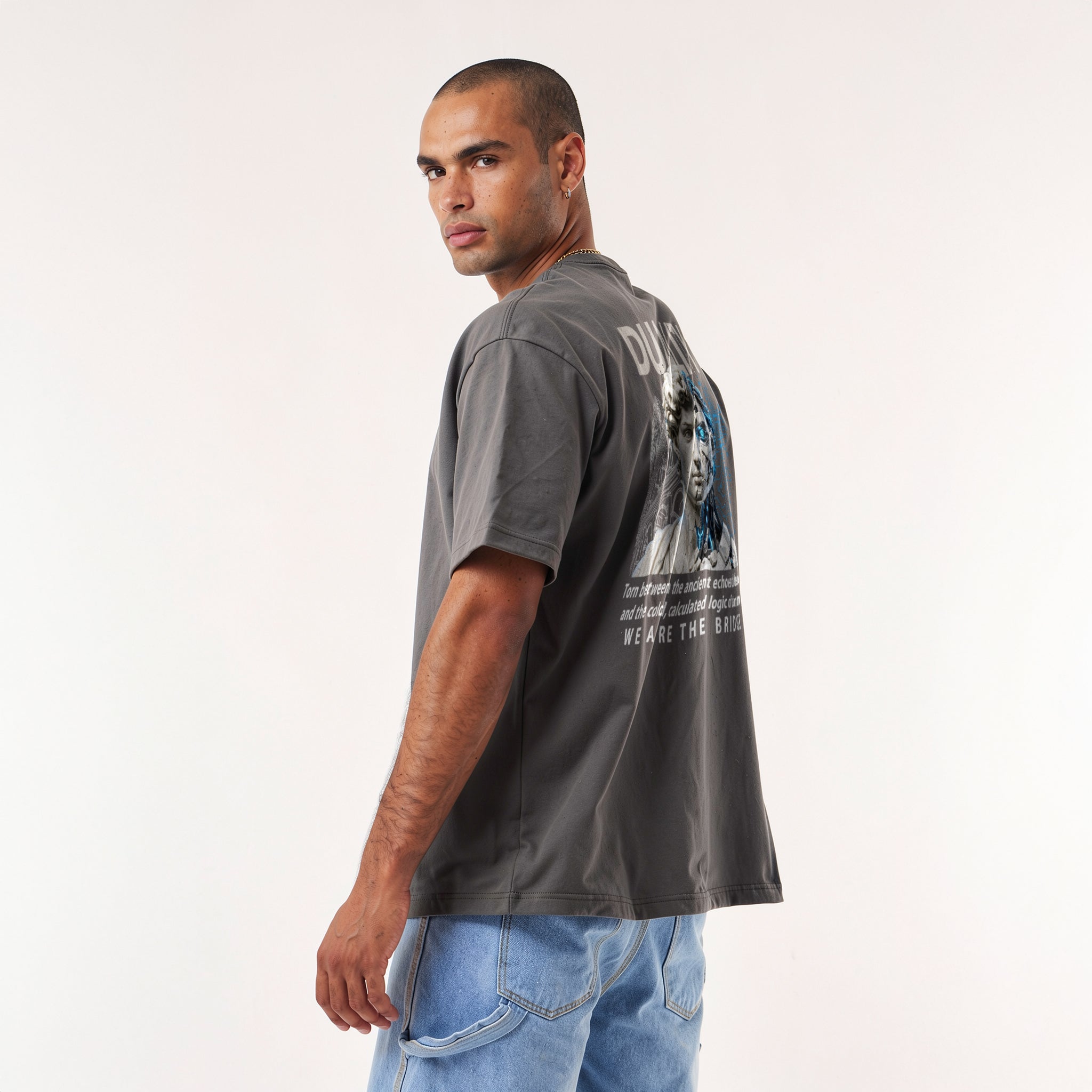 Duality Cyborg David Oversized T-Shirt