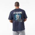 Illusions Oversized Graphic Tee