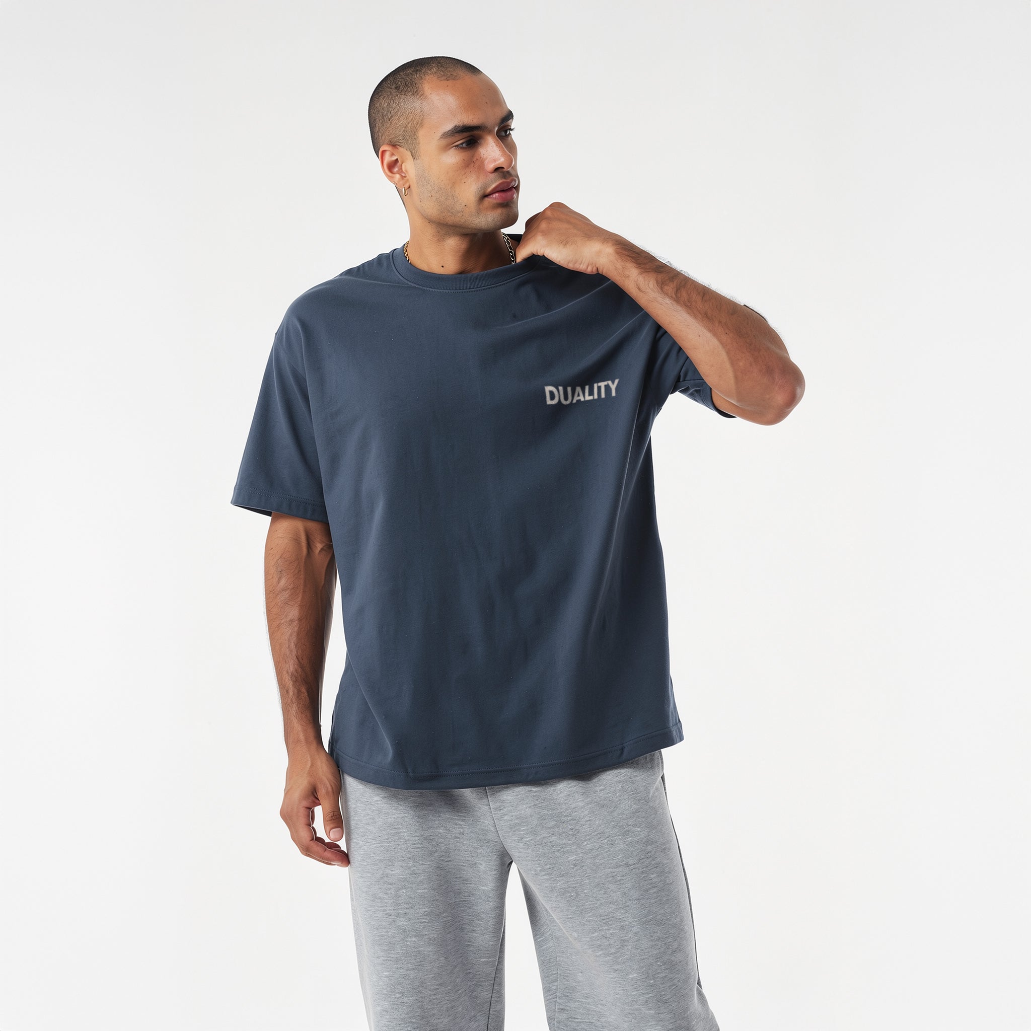 Duality Cyborg David Oversized T-Shirt